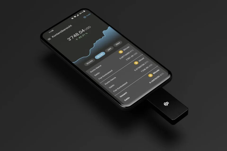 BitBoxApp auf dem Smartphone mit BitBox02