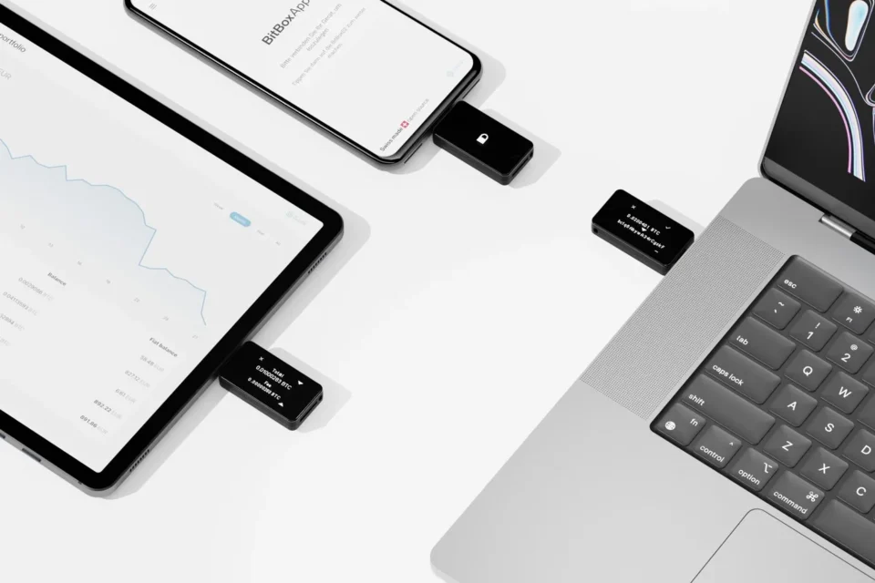 BitBox02 am Smartphone, Tablet und Notebook